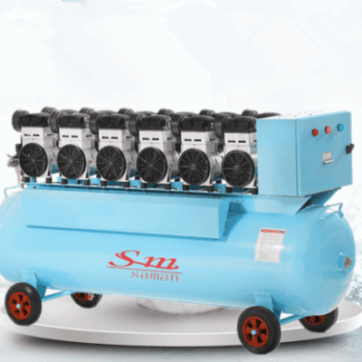 Máy nén khí không dầu giảm âm