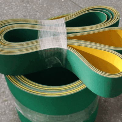 Dây đai dẹt vàng xanh